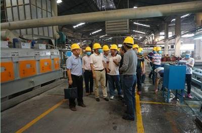 潮州市安全監(jiān)管局會同廣東省職防院專家到我區(qū)開展陶瓷生產(chǎn)和耐火材料制造企業(yè)粉塵危害專項治理交叉檢查工作